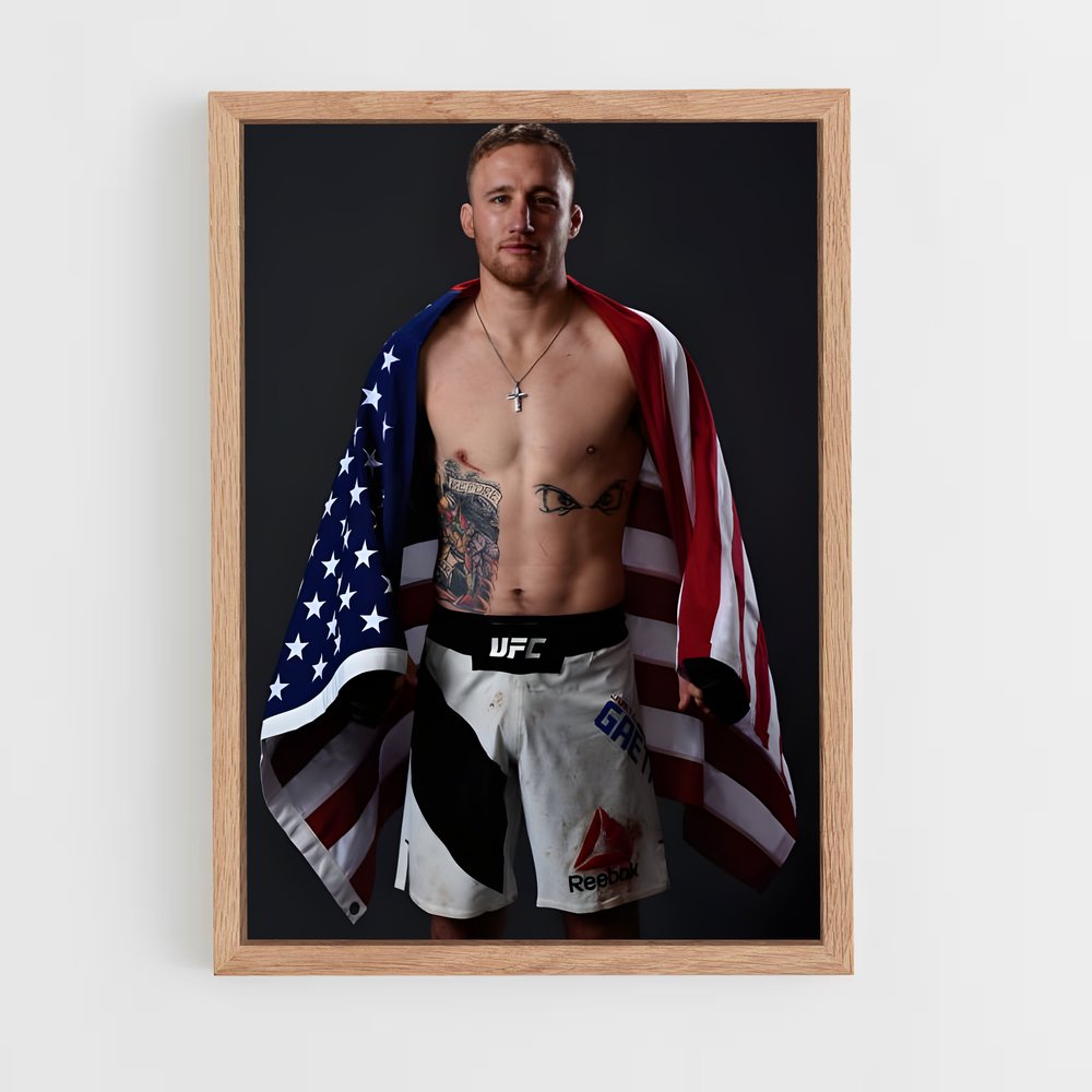 Poster American Warrior – affiche MMA (vue 4)